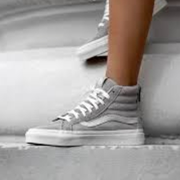 VANS SK8 Hi Slim Zip Scotchgard Unisex Sneakers - Picture 1 of 14